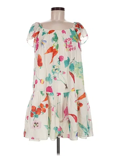 Pre-owned Moschino Cheap And Chic Casual Dress In White