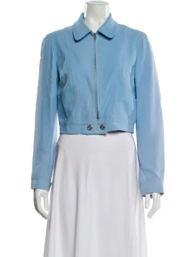 Pre-owned Moschino Cheap And Chic Denim Jacket In Blue
