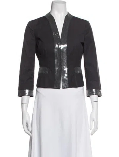 Pre-owned Moschino Cheap And Chic Evening Jacket In Grey