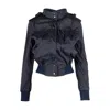 Moschino Cheap And Chic Fitted Windbreaker Jacket - '10s In Blue