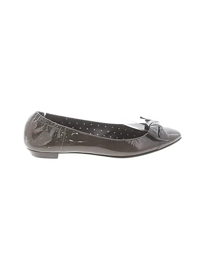 Pre-owned Moschino Cheap And Chic Flats In Gray