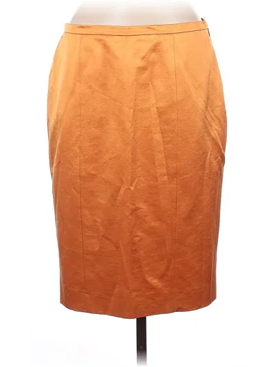 Pre-owned Moschino Cheap And Chic Formal Skirt In Orange