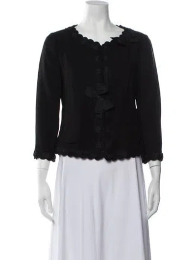 Pre-owned Moschino Cheap And Chic Jacket In Black
