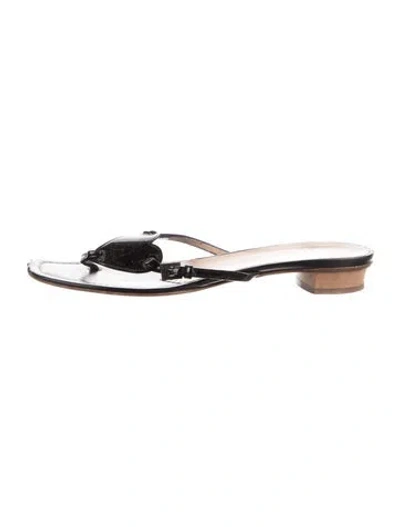 Pre-owned Moschino Cheap And Chic Leather In Black