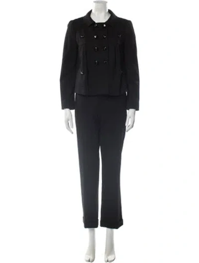 Pre-owned Moschino Cheap And Chic Pant Set In Black