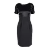 Moschino Cheap And Chic Sheath Dress - '00s In Black