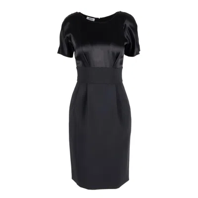 Moschino Cheap And Chic Sheath Dress - '00s In Black