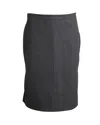 Moschino Cheap And Chic Skirt In Grey Wool In Grey