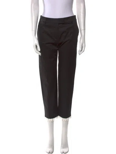 Pre-owned Moschino Cheap And Chic Straight Leg Pants In Black
