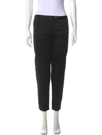 Pre-owned Moschino Cheap And Chic Straight Leg Pants In Black