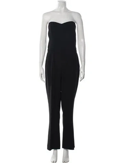 Pre-owned Moschino Cheap And Chic Strapless Jumpsuit In Black