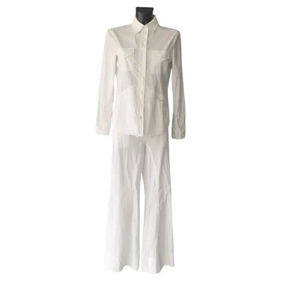 Pre-owned Moschino Cheap And Chic Suit In Gray
