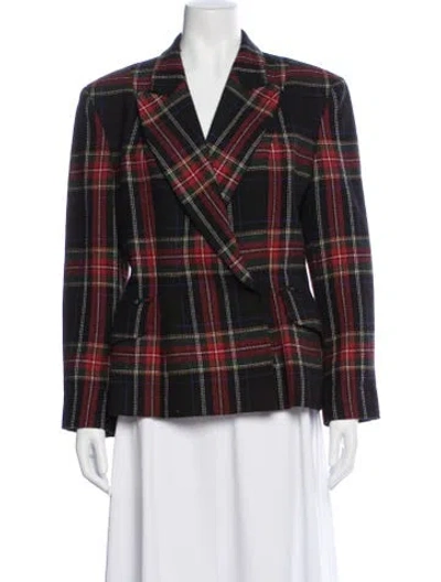 Pre-owned Moschino Cheap And Chic Vintage 1990's Blazer In Black