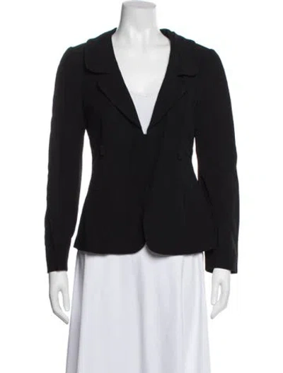 Pre-owned Moschino Cheap And Chic Vintage 1990's Blazer In Black