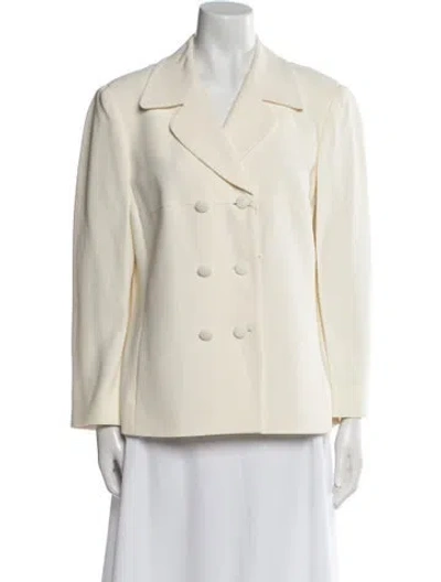 Pre-owned Moschino Cheap And Chic Vintage 1990's Blazer In Neutral