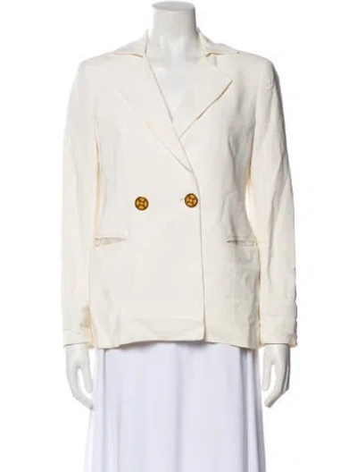 Pre-owned Moschino Cheap And Chic Vintage 1990's Blazer In Neutral