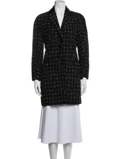 Pre-owned Moschino Cheap And Chic Vintage 1990's Coat In Black