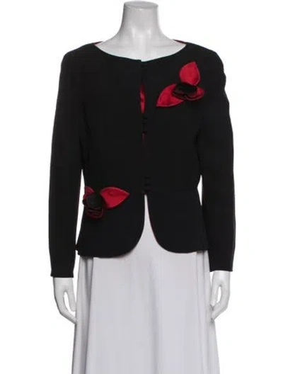 Pre-owned Moschino Cheap And Chic Vintage 1990's Jacket In Black