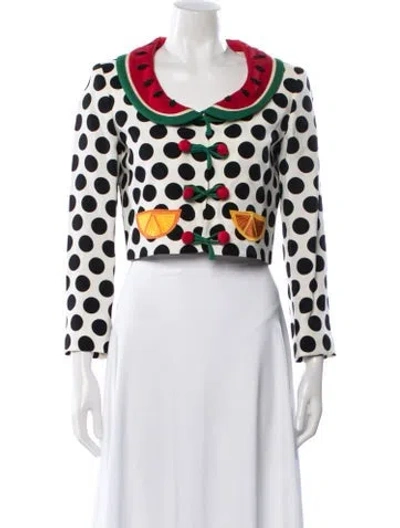 Pre-owned Moschino Cheap And Chic Vintage 1990's Jacket In Multi