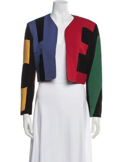 Pre-owned Moschino Cheap And Chic Vintage 1990's Jacket In Multi