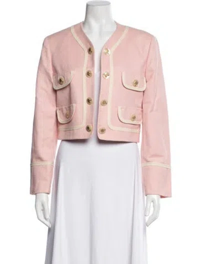 Pre-owned Moschino Cheap And Chic Vintage 1990's Jacket In Pink