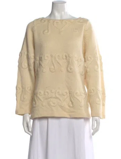 Pre-owned Moschino Cheap And Chic Vintage 1990's Sweater In Neutral