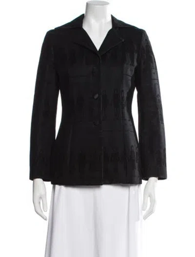Pre-owned Moschino Cheap And Chic Vintage 1997 Blazer In Black