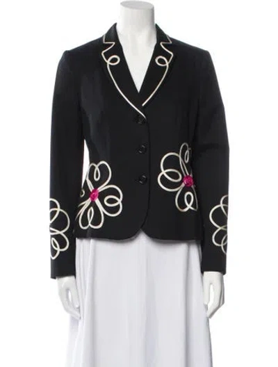 Pre-owned Moschino Cheap And Chic Vintage 2000's Blazer In Black