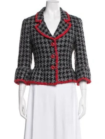 Pre-owned Moschino Cheap And Chic Vintage 2000's Blazer In Black