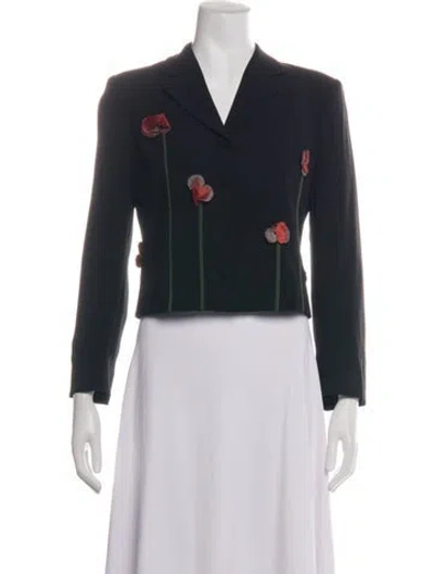Pre-owned Moschino Cheap And Chic Vintage 2000's Blazer In Black