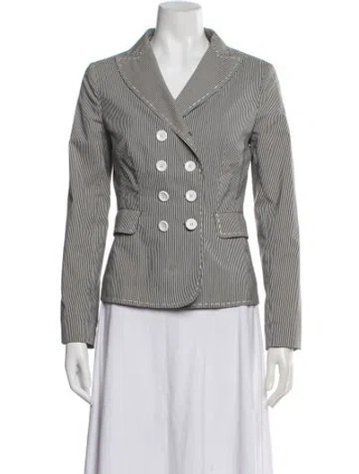 Pre-owned Moschino Cheap And Chic Vintage 2000's Blazer In Gray