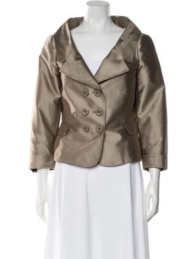 Pre-owned Moschino Cheap And Chic Vintage 2000's Blazer In Grey