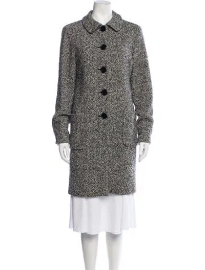 Pre-owned Moschino Cheap And Chic Vintage 2000's Coat In Blac