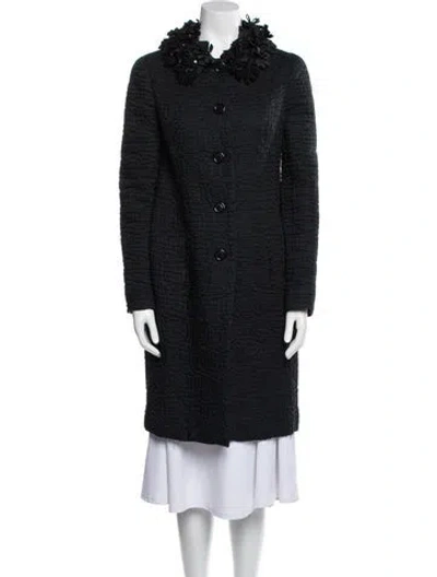 Pre-owned Moschino Cheap And Chic Vintage 2000's Coat In Black