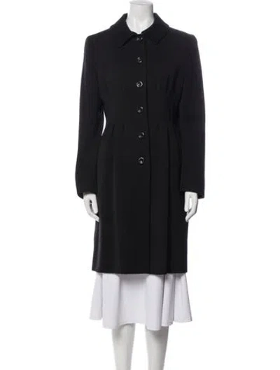 Pre-owned Moschino Cheap And Chic Vintage 2000's Coat In Black