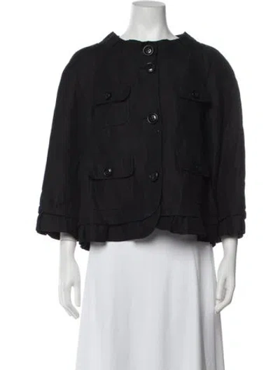 Pre-owned Moschino Cheap And Chic Vintage 2000's Jacket In Black