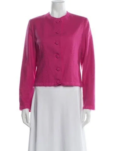 Pre-owned Moschino Cheap And Chic Vintage 2000's Jacket In Pink