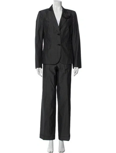 Pre-owned Moschino Cheap And Chic Vintage 2000's Pantsuit In Black