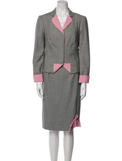Pre-owned Moschino Cheap And Chic Vintage 2000's Skirt Set In Multi