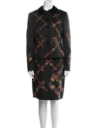 Pre-owned Moschino Cheap And Chic Vintage 2000's Skirt Suit In Multi