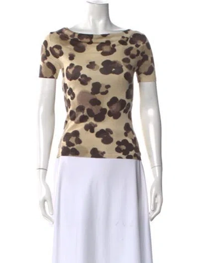 Pre-owned Moschino Cheap And Chic Vintage 2000's T-shirt In Neutral