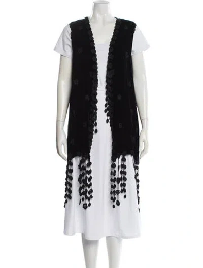 Pre-owned Moschino Cheap And Chic Vintage 2000's Vest In Black