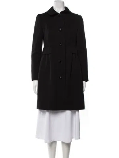 Pre-owned Moschino Cheap And Chic Vintage 2010's Coat In Black