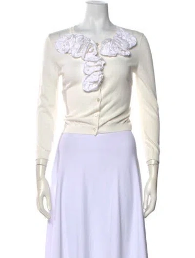 Pre-owned Moschino Cheap And Chic Vintage 2010's Sweater In White