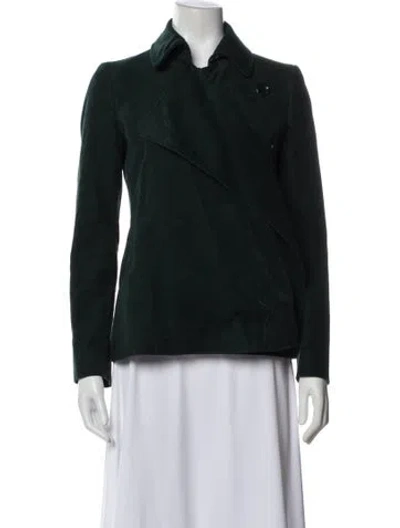 Pre-owned Moschino Cheap And Chic Vintage Blazer In Green