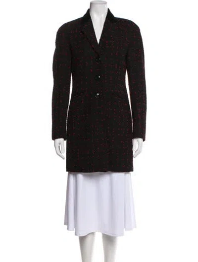 Pre-owned Moschino Cheap And Chic Vintage Late 1990's - Early 2000's Peacoat In Multi