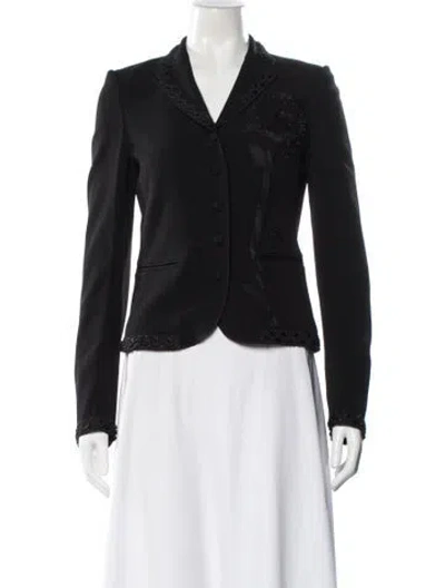 Pre-owned Moschino Cheap And Chic Vintage Late 2000's - Early 2010's Blazer In Black