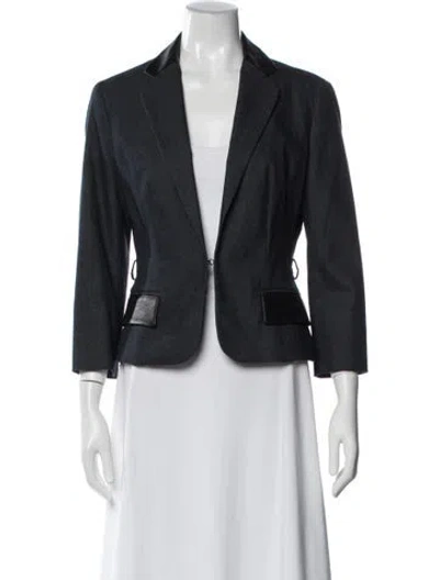 Pre-owned Moschino Cheap And Chic Vintage Late 2000's - Early 2010's Blazer In Black