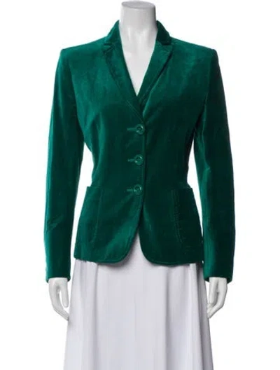 Pre-owned Moschino Cheap And Chic Vintage Late 2000's - Early 2010's Blazer In Green