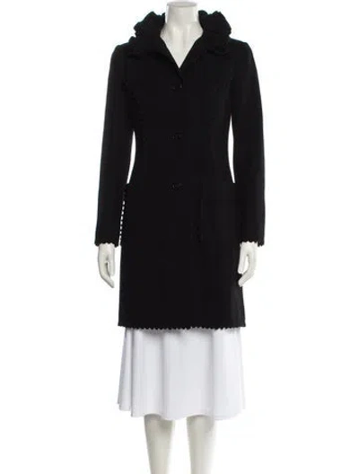 Pre-owned Moschino Cheap And Chic Vintage Late 2000's - Early 2010's Coat In Black